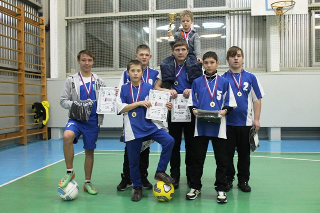 Победители в соревнованиях по мини-футболу